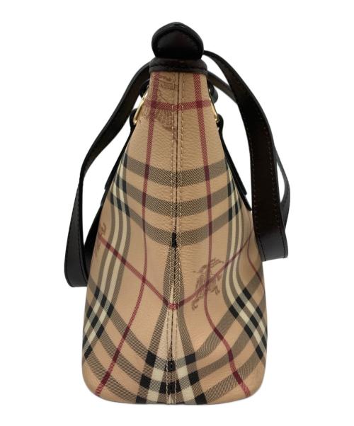 BURBERRY（バーバリー）BURBERRY (バーバリー) ノバチェックトートバッグ ベージュの古着・服飾アイテム
