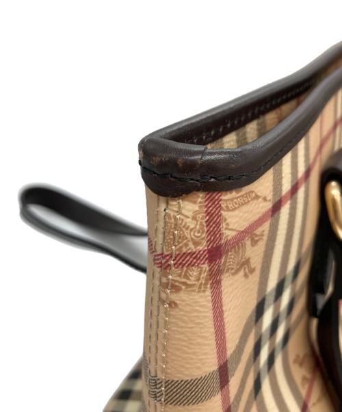 BURBERRY（バーバリー）BURBERRY (バーバリー) ノバチェックトートバッグ ベージュの古着・服飾アイテム