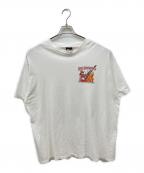 BIG JOHNSONビッグ ジョンソン）の古着「両面プリントTシャツ」｜ホワイト