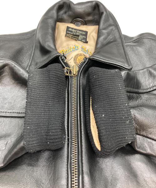 AVIREX（アヴィレックス）AVIREX (アヴィレックス) G-1フライトジャケット ブラック サイズ:Ⅿの古着・服飾アイテム
