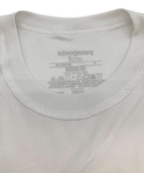 Patagonia（パタゴニア）Patagonia (パタゴニア) プリントカットソー ホワイト サイズ:Sの古着・服飾アイテム