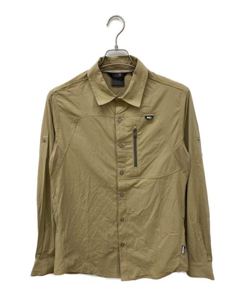 MILLET（ミレー）MILLET (ミレー) ナイロンシャツ ベージュ サイズ:Mの古着・服飾アイテム