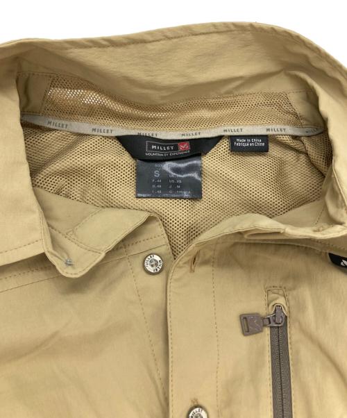 MILLET（ミレー）MILLET (ミレー) ナイロンシャツ ベージュ サイズ:Mの古着・服飾アイテム