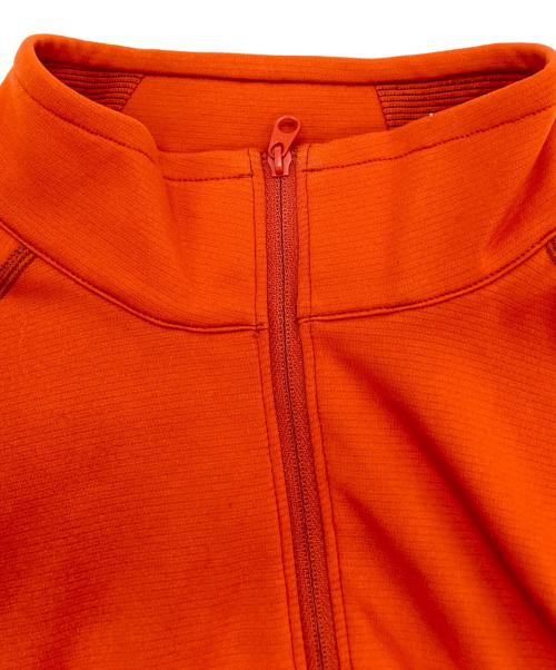 ARC'TERYX（アークテリクス）ARC'TERYX (アークテリクス) ベースレイヤーハーフジップカットソー オレンジ サイズ:Ｍの古着・服飾アイテム