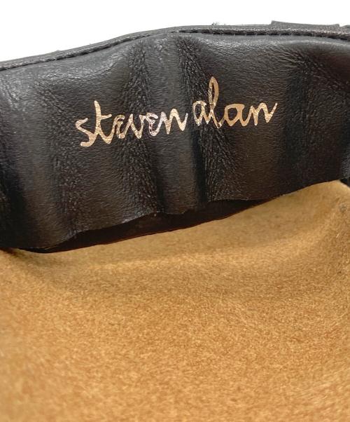 STEVEN ALAN（スティーブンアラン）STEVEN ALAN (スティーブンアラン) サンダル ブラウン×ブラック サイズ:38の古着・服飾アイテム