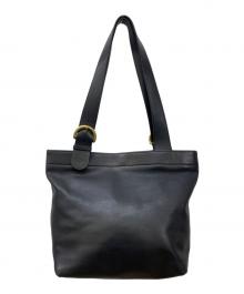 COACH（コーチ）の古着「レザートートバッグ」｜ブラック