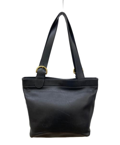 COACH（コーチ）COACH (コーチ) レザートートバッグ ブラック サイズ:-の古着・服飾アイテム