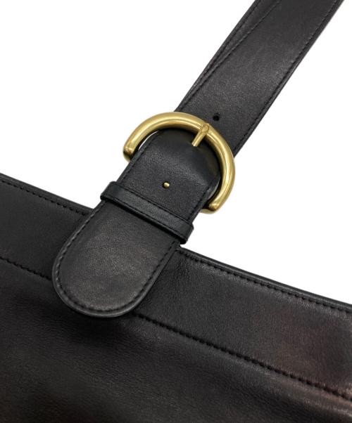 COACH（コーチ）COACH (コーチ) レザートートバッグ ブラック サイズ:-の古着・服飾アイテム