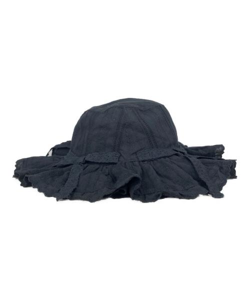 Candy Stripper（キャンディーストリッパー）Candy Stripper (キャンディーストリッパー) BABY FRILL HAT/ハット ブラック サイズ:Fの古着・服飾アイテム