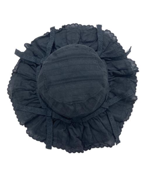Candy Stripper（キャンディーストリッパー）Candy Stripper (キャンディーストリッパー) BABY FRILL HAT/ハット ブラック サイズ:Fの古着・服飾アイテム