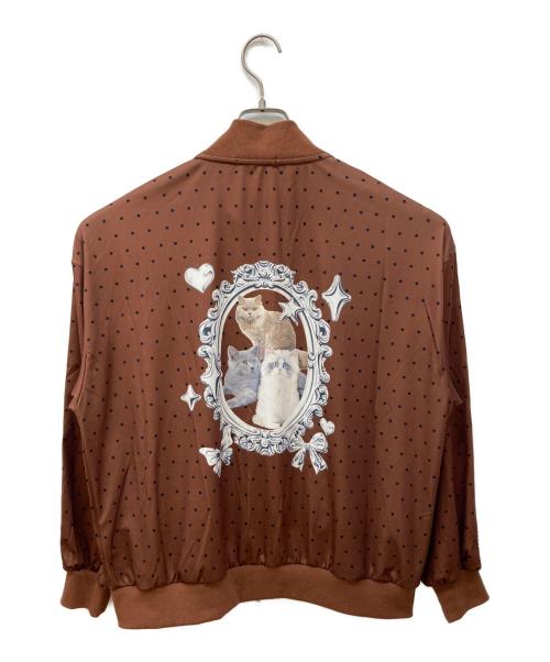 Candy Stripper（キャンディーストリッパー）Candy Stripper (キャンディーストリッパー) ジャージセットアップ ブラウン サイズ:Fの古着・服飾アイテム