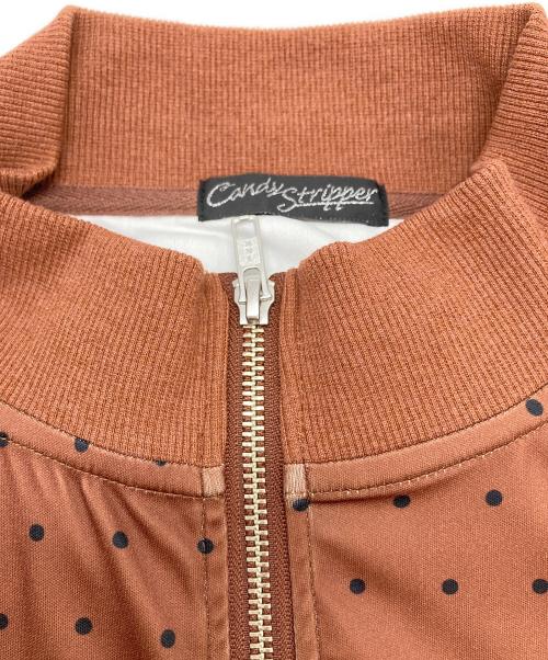 Candy Stripper（キャンディーストリッパー）Candy Stripper (キャンディーストリッパー) ジャージセットアップ ブラウン サイズ:Fの古着・服飾アイテム