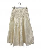 Curensologyカレンソロジー）の古着「パイピングスカート」｜アイボリー