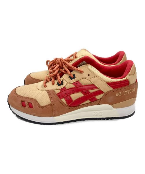 asics（アシックス）asics (アシックス) MARVEL (マーベル) KITH (キス) Gel Lyte III 07 Remastered/ローカットスニーカー オレンジ サイズ:27 未使用品の古着・服飾アイテム
