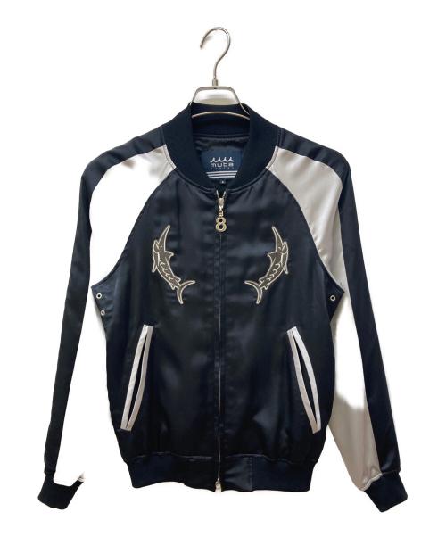 muta MARINE（ムータマリン）muta MARINE (ムータマリン) スカジャンライクブルゾン ブラック サイズ:Sの古着・服飾アイテム