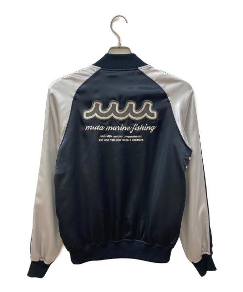 muta MARINE（ムータマリン）muta MARINE (ムータマリン) スカジャンライクブルゾン ブラック サイズ:Sの古着・服飾アイテム