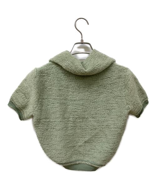jacquemus（ジャックムス）JACQUEMUS (ジャックムス) ルカンパナニットカーディガン グリーン サイズ:Sの古着・服飾アイテム