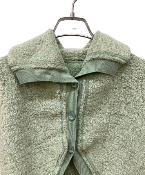 jacquemus（ジャックムス）JACQUEMUS (ジャックムス) ルカンパナニットカーディガン グリーン サイズ:Sの古着・服飾アイテム