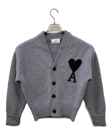 中古・古着通販】AMI PARIS (アミ パリス) ハートロゴカーディガン