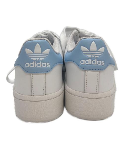 adidas（アディダス）adidas (アディダス) ローカットスニーカー ブルー×ホワイト サイズ:23.5の古着・服飾アイテム