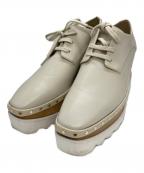 STELLA McCARTNEYステラマッカートニー）の古着「Elyse Platforms/チャンキーソールシューズ」｜ベージュ