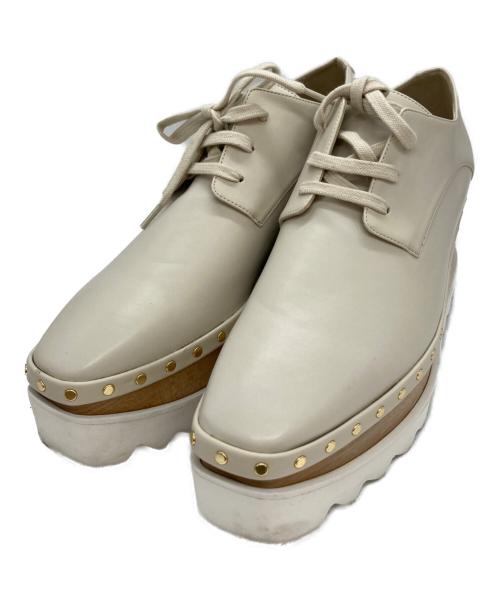 STELLA McCARTNEY（ステラマッカートニー）STELLA McCARTNEY (ステラマッカートニー) Elyse Platforms/チャンキーソールシューズ ベージュ サイズ:36 1/2の古着・服飾アイテム