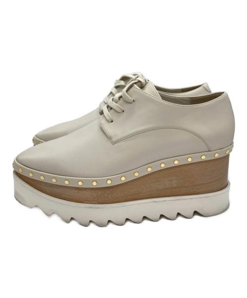 STELLA McCARTNEY（ステラマッカートニー）STELLA McCARTNEY (ステラマッカートニー) Elyse Platforms/チャンキーソールシューズ ベージュ サイズ:36 1/2の古着・服飾アイテム