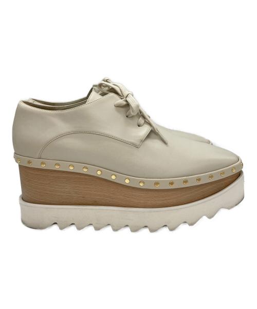 STELLA McCARTNEY（ステラマッカートニー）STELLA McCARTNEY (ステラマッカートニー) Elyse Platforms/チャンキーソールシューズ ベージュ サイズ:36 1/2の古着・服飾アイテム