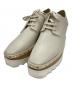 STELLA McCARTNEY（ステラマッカートニー）の古着「Elyse Platforms/チャンキーソールシューズ」｜ベージュ