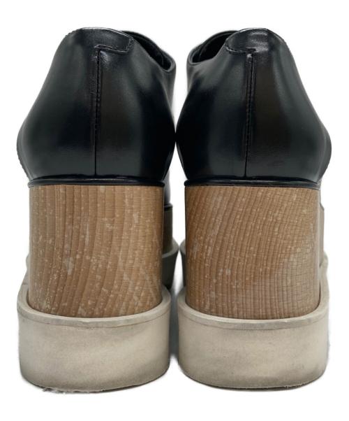 STELLA McCARTNEY（ステラマッカートニー）STELLA McCARTNEY (ステラマッカートニー) Elyse Platforms/チャンキーソールシューズ ブラック サイズ:23の古着・服飾アイテム