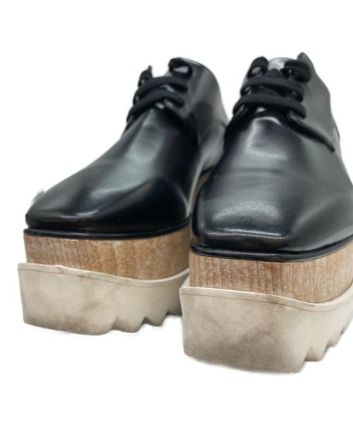 STELLA McCARTNEY（ステラマッカートニー）STELLA McCARTNEY (ステラマッカートニー) Elyse Platforms/チャンキーソールシューズ ブラック サイズ:23の古着・服飾アイテム