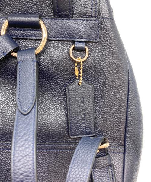 COACH（コーチ）COACH (コーチ) ターンロックリュック ネイビーの古着・服飾アイテム