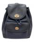 COACH（コーチ）の古着「ターンロックリュック」｜ネイビー