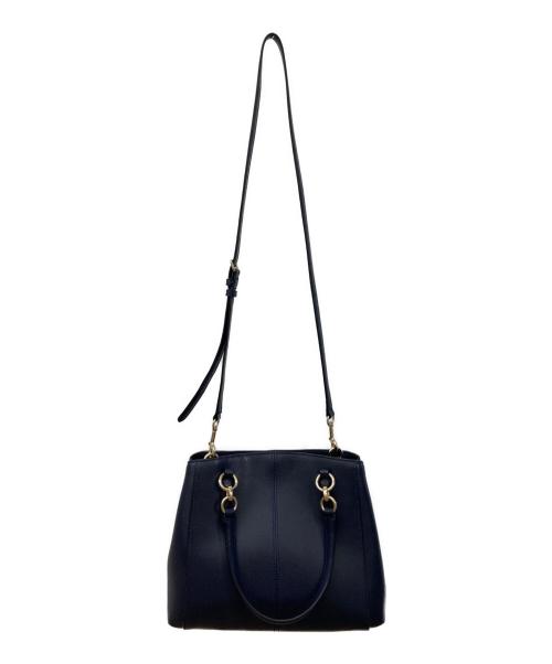 COACH（コーチ）COACH (コーチ) ミネッタ/2WAYショルダーバッグ ネイビーの古着・服飾アイテム