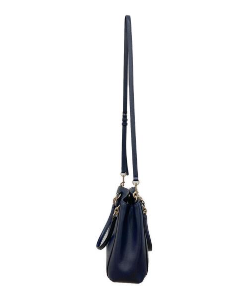 COACH（コーチ）COACH (コーチ) ミネッタ/2WAYショルダーバッグ ネイビーの古着・服飾アイテム