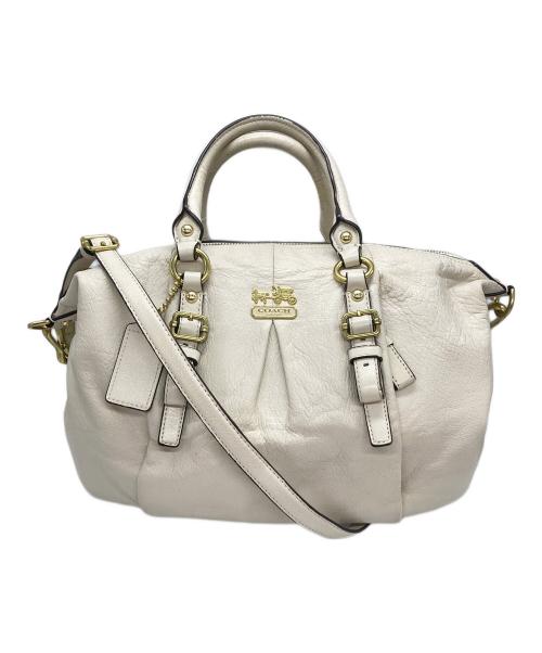 COACH（コーチ）COACH (コーチ) 2WAYショルダーバッグ アイボリー サイズ:-の古着・服飾アイテム