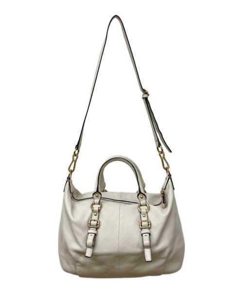 COACH（コーチ）COACH (コーチ) 2WAYショルダーバッグ アイボリー サイズ:-の古着・服飾アイテム