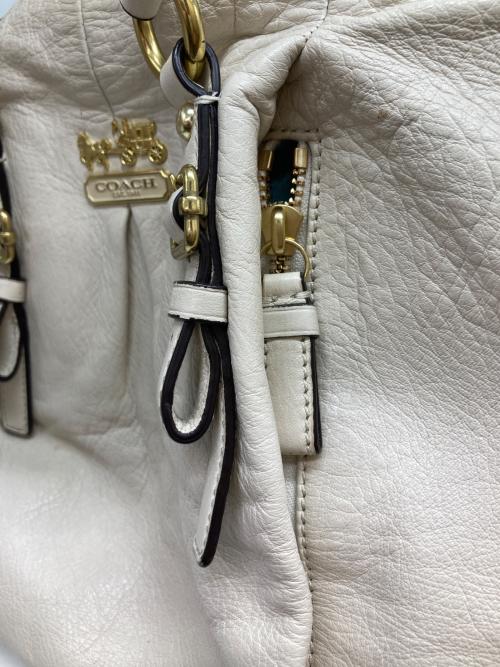 COACH（コーチ）COACH (コーチ) 2WAYショルダーバッグ アイボリー サイズ:-の古着・服飾アイテム