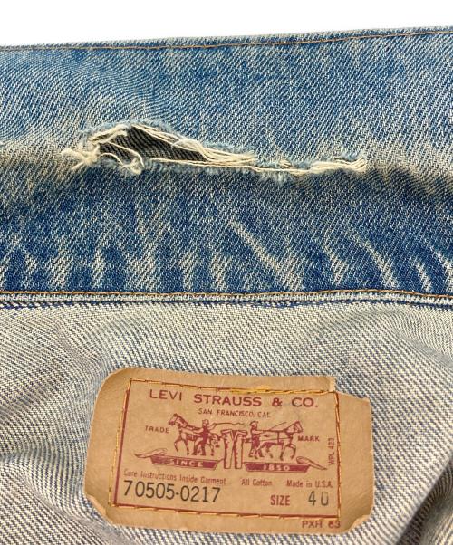 LEVI'S（リーバイス）LEVI'S (リーバイス) 復刻4thデニムジャケット インディゴ サイズ:40の古着・服飾アイテム