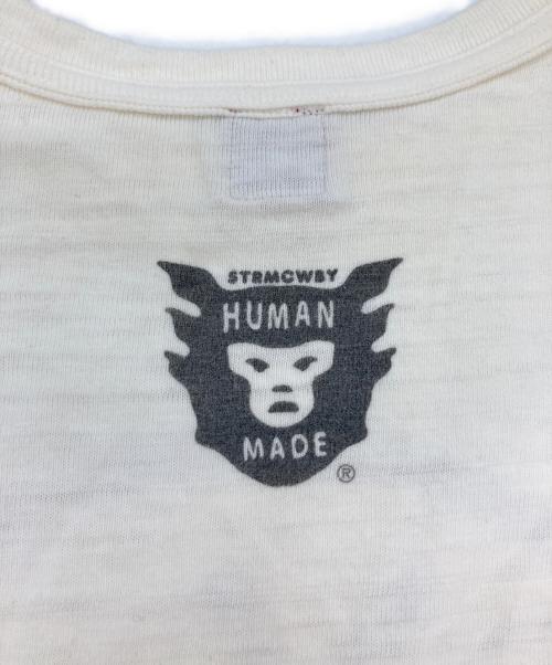 HUMAN MADE（ヒューマンメイド）HUMAN MADE (ヒューマンメイド) STUDIO SEVEN (スタジオセブン) Tシャツ アイボリー サイズ:表記無しの古着・服飾アイテム