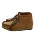 Clarks Originals (クラークス オリジナルズ) sweet chik ワラビーブーツ ブラウン×ベージュ サイズ:7：8000円