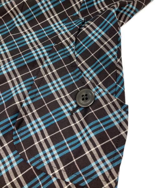BURBERRY BLUE LABEL（バーバリー ブルー レーベル）BURBERRY BLUE LABEL (バーバリー ブルー レーベル) チェックノースリーブワンピース ブラウン サイズ:Ⅿの古着・服飾アイテム