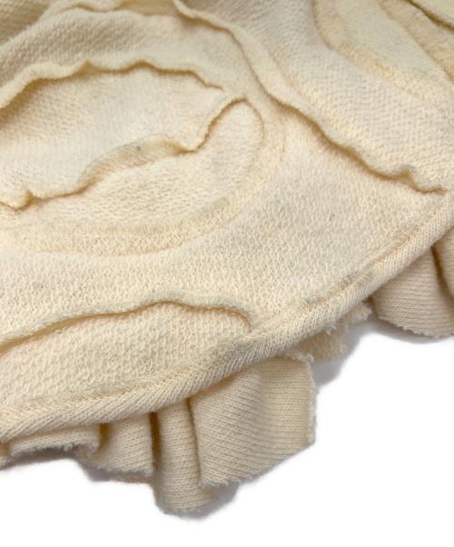 tricot COMME des GARCONS（トリココムデギャルソン）tricot COMME des GARCONS (トリココムデギャルソン) ラッフルデザインケープ ベージュ サイズ:-の古着・服飾アイテム