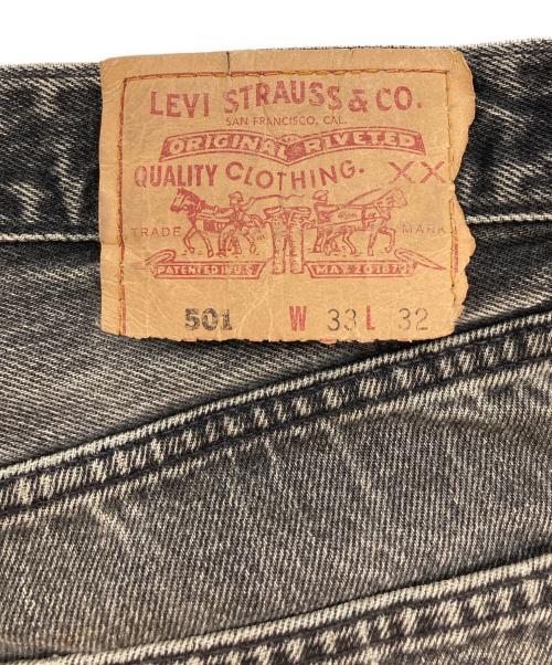LEVI'S（リーバイス）LEVI'S (リーバイス) 501ブラックパンツ グレー サイズ:W33×L32の古着・服飾アイテム