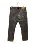 LEVI'S (リーバイス) 501ブラックパンツ グレー サイズ:W33×L32：6000円
