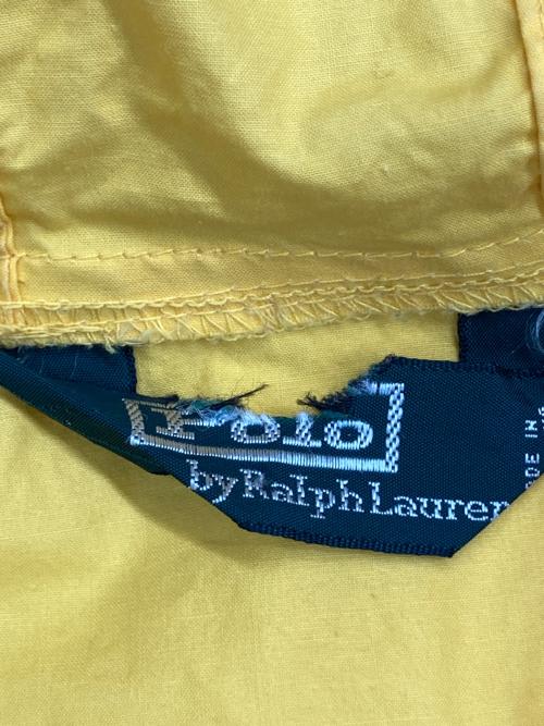 POLO RALPH LAUREN（ポロ・ラルフローレン）POLO RALPH LAUREN (ポロ・ラルフローレン) フーデッドジャケット イエロー サイズ:Lの古着・服飾アイテム