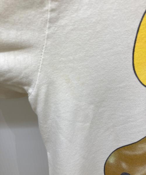 USED（ユーズド）USED (ユーズド) BULLWINKLE/プリントTシャツ ホワイト サイズ:表記無しの古着・服飾アイテム