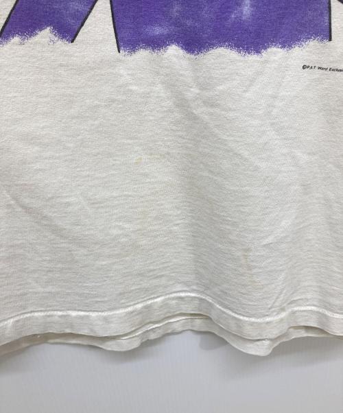 USED（ユーズド）USED (ユーズド) BULLWINKLE/プリントTシャツ ホワイト サイズ:表記無しの古着・服飾アイテム