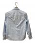 AMI Alexandre Mattiussi (アミアレクサンドルマテュッシ) SMALL HEART LOGO OXFORD SHIRT/オックスフォードシャツ ライトブルー サイズ:36：10000円