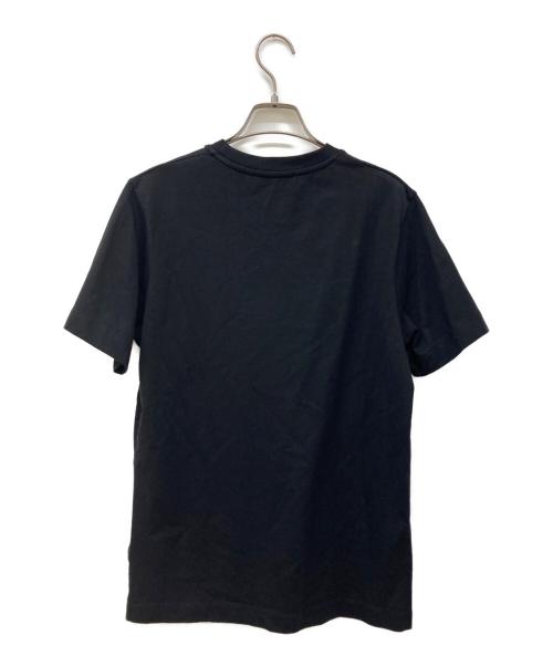 MARINE SERRE（マリーンセル）MARINE SERRE (マリーンセル) ムーンロゴ刺繍Tシャツ ブラック サイズ:XSの古着・服飾アイテム